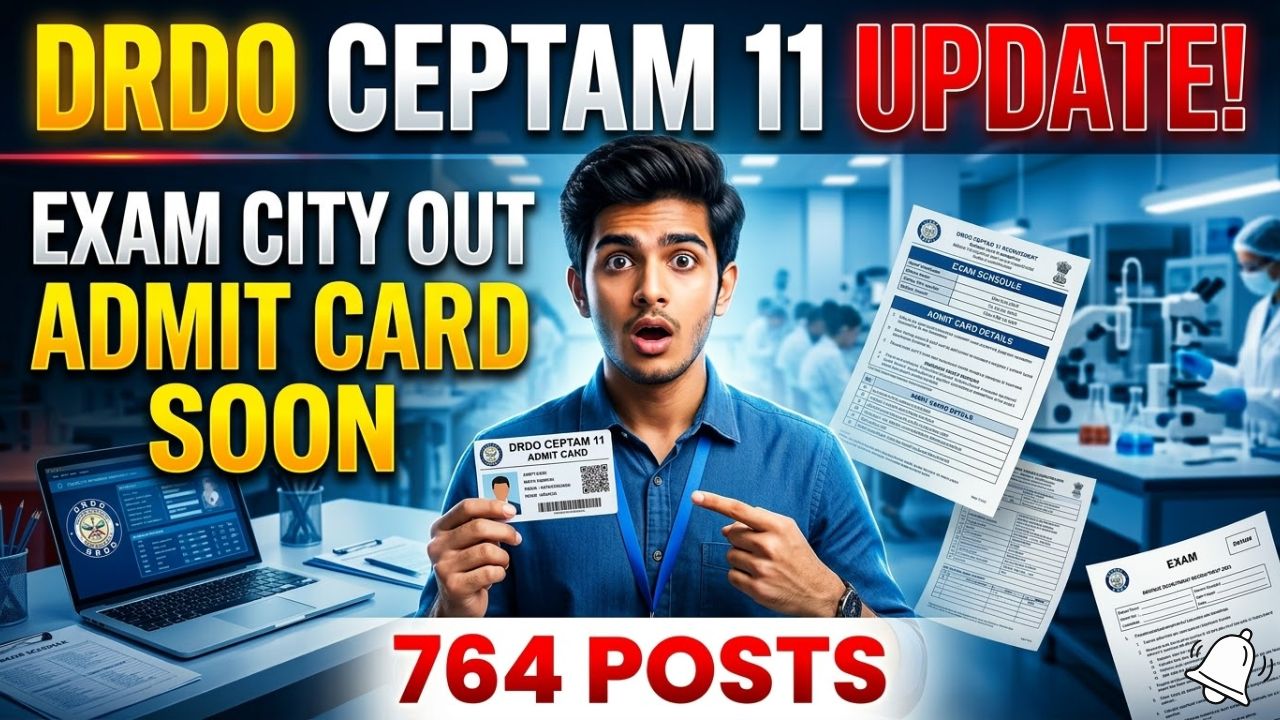 DRDO CEPTAM 11 Recruitment 2025