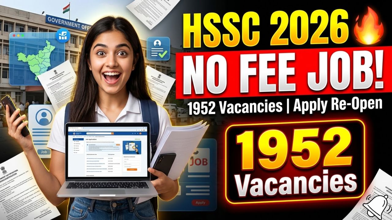 Haryana HSSC Stenographer Recruitment 2026