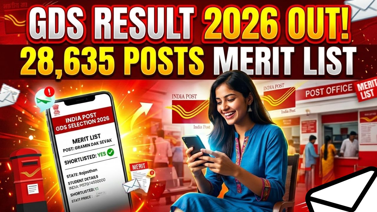 India Post GDS Result 2026 Out