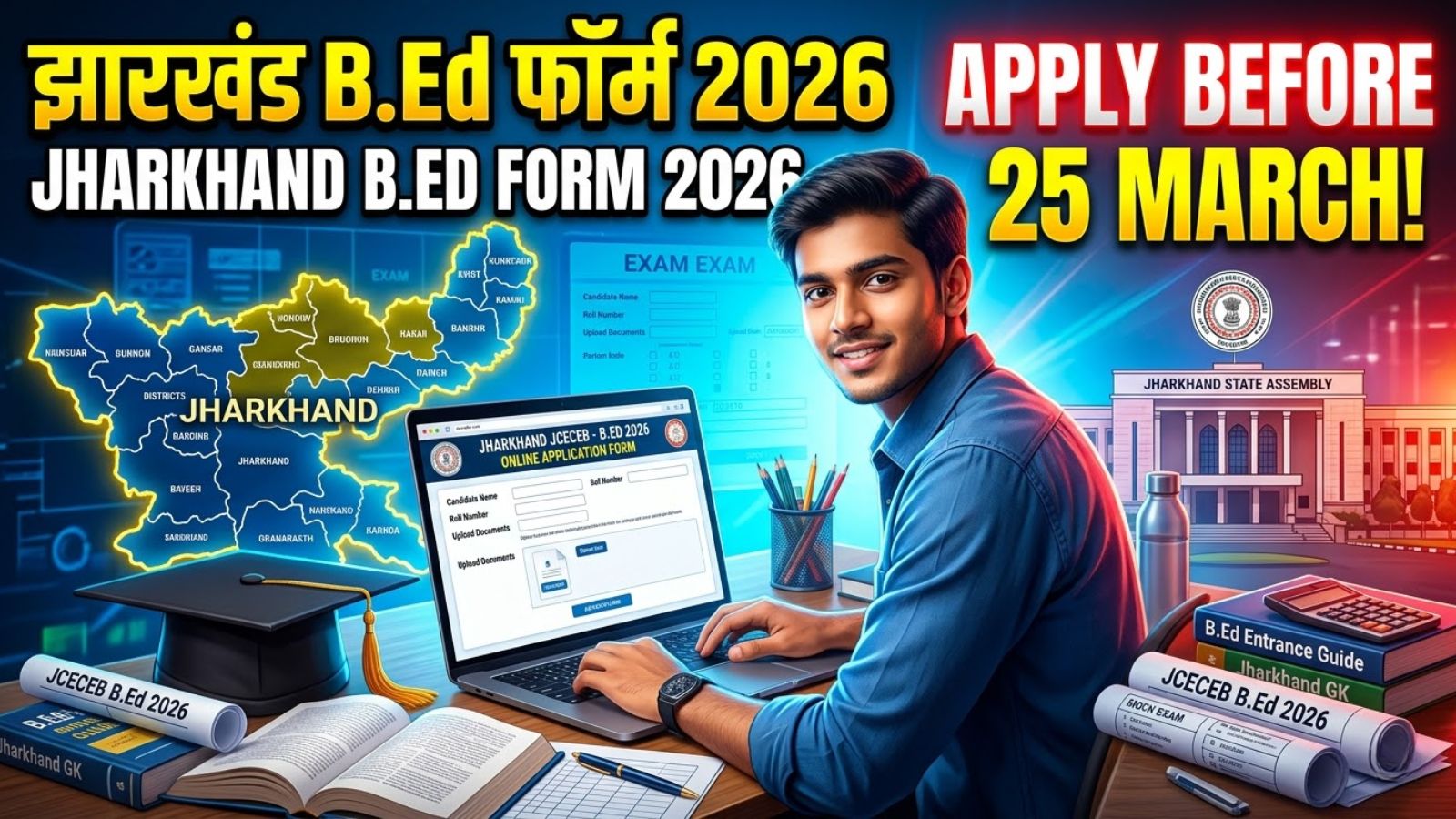 JCECEB Jharkhand BEd Online Form 2026