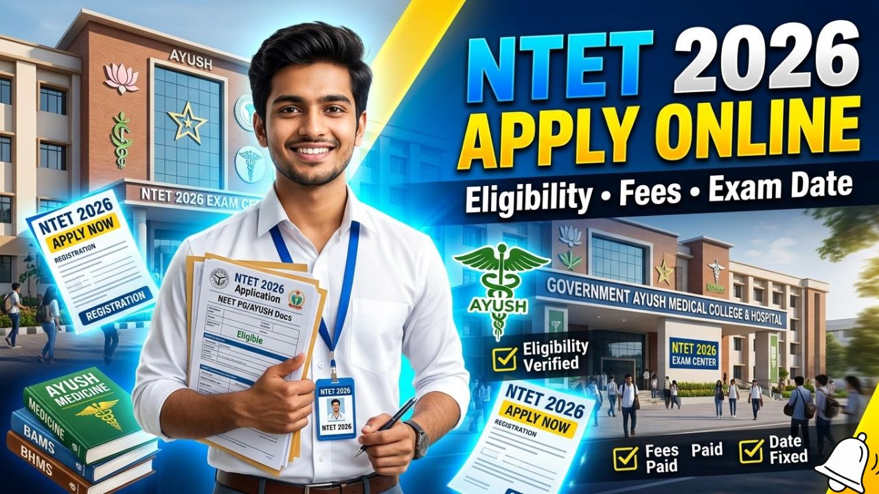 NTET 2026 Application Form