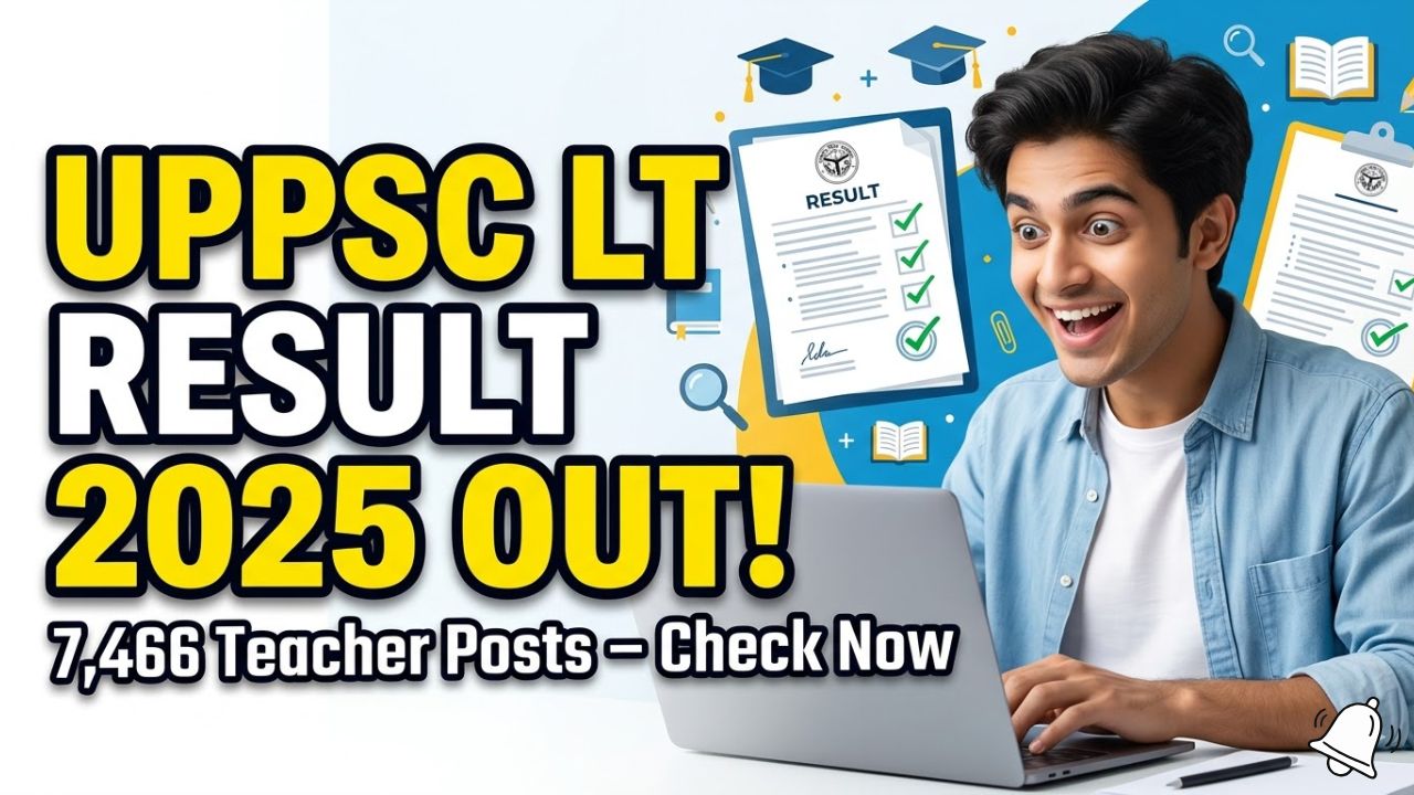 UPPSC LT Grade Teacher Result 2025