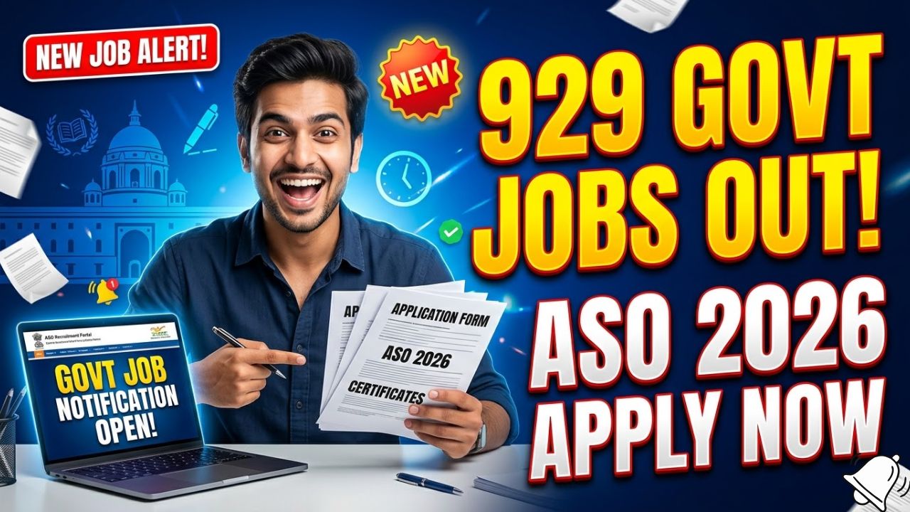 UPSSSC ASO Recruitment 2026