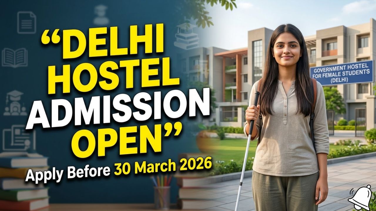 Delhi Government Reopens Atal Drishti Girls' Hostel Admissions for Visually Impaired Students