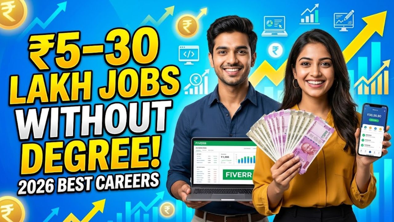 Highest Paying Jobs in India Without Degree