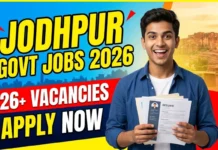 Jodhpur Government Jobs 2026: 26+ Latest Govt Jobs, AIIMS Vacancy, Apply Online Jodhpur Government Jobs 2026