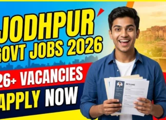 Jodhpur Government Jobs 2026: 26+ Latest Govt Jobs, AIIMS Vacancy, Apply Online Jodhpur Government Jobs 2026