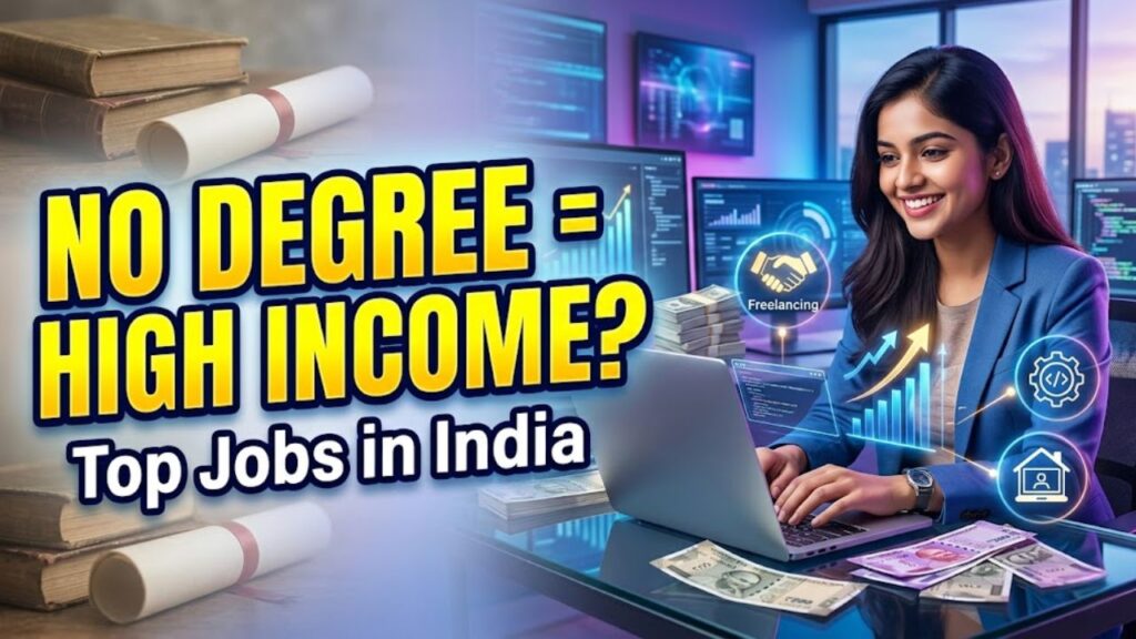 Why Highest Paying Jobs in India Without Degree Are Now a Reality