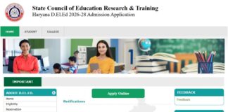 Haryana D.El.Ed Admission 2026 Last Date Today, Apply Now Before Registration Closes Haryana D.El.Ed Admission 2026 Last Date Today