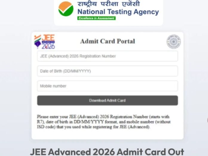 JEE Advanced 2026 Admit Card Released at jeeadv.ac.in, Direct Download Link Active JEE Advanced 2026 Admit Card Released
