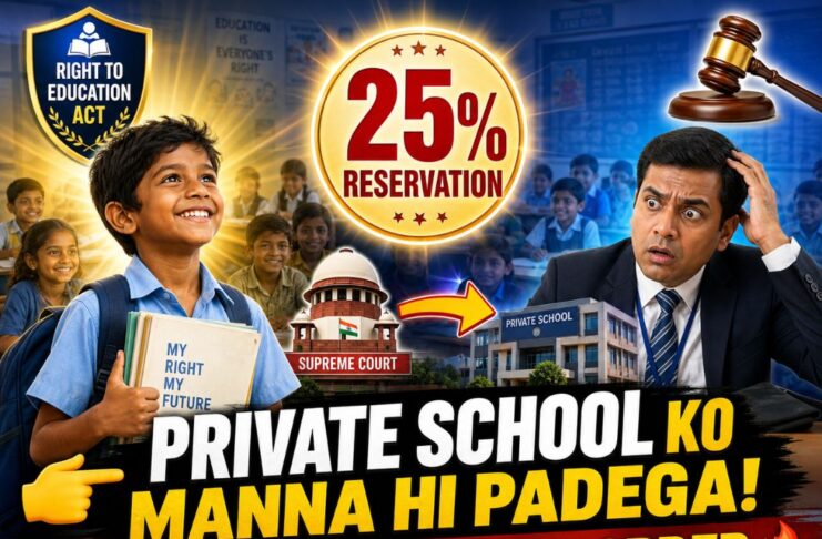 Supreme Court RTE Verdict 2026: Private Schools Cannot Deny Admission, 25% Quota Mandatory Supreme Court RTE Verdict 2026