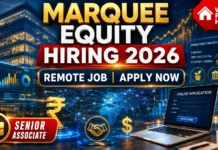 Marquee Equity Hiring Investor Relations Specialist 2026