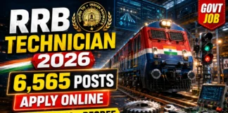 RRB Technician Recruitment 2026