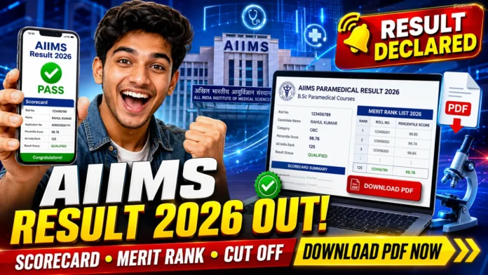 AIIMS Paramedical Result 2026 Declared Check