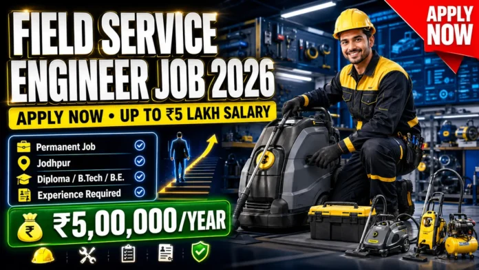 Karcher Field Service Engineer Recruitment 2026 Apply Now Karcher Field Service Engineer Recruitment 2026 Apply Now